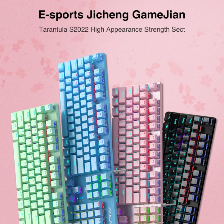 Frendorf | AULA S2022 USB Kabelgebunden Mechanische Tastatur (Schwarz)