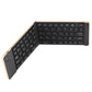 Frendorf | F66 faltbare Bluetooth Wireless 66-Tasten-Tastatur, unterstützt Android / Windows / iOS (Gold)