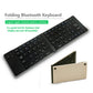 Frendorf | F66 Faltbare Bluetooth Wireless 66 Tasten Tastatur, Unterstützt Android / Windows / iOS (Silber)