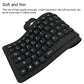 Frendorf | 103 Schlüssel Französisch USB Kabelgebunden Silikon Wasserdicht Tastatur Desktop Notebook Tastatur, Kabellänge: 1,5 m