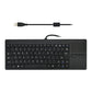 Frendorf | MC-818 82 Tasten Touchpad Ultra-dünne Kabel Computer Tastatur