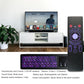 Frendorf | T6 Farbige Lichtversion Air Mouse 2.4GHz Wireless Tastatur Fernbedienung mit Touchpad & IR Lernen für PC, Android TV Box / Smart TV, Multimedia-Geräte