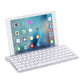 Frendorf | MC Saite 460BT 78 Tasten Ultradünnes Mini Wireless Bluetooth Keyboard, Eingebauter Halter, Unterstützt Android / iOS / Windows-System (Silber)