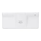 Frendorf | MC Saite 460BT 78 Tasten Ultradünnes Mini Wireless Bluetooth Keyboard, Eingebauter Halter, Unterstützt Android / iOS / Windows-System (Silber)