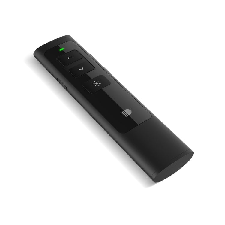 Frendorf | Doosl DSIT013 2,4GHz wiederaufladbare PowerPoint Präsentationsfernbedienung Multifunktionaler Laserzeiger für PowerPoint / Keynote / Prezi, Steuerungsreichweite: 100m (Schwarz)