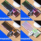 Frendorf | YINDIAO K002 USB Kabelgebunden Mechanisch Feel RGB Hintergrundbeleuchtung Tastatur + Optische Stille Maus + Headset Set (Schwarz)