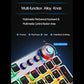 Frendorf | AULA F2088 108 Tasten Mixed Light Plating Punk Mechanisch Brauner Schalter Verkabelte USB Gaming-Tastatur mit Metallknopf (Silber)