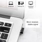Frendorf | ET X-08 7-Tasten 2400DPI 2.4G Wireless Stille Gaming Maus mit USB-Empfänger & Farbiger Hintergrundbeleuchtung (Rot)
