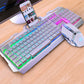 Frendorf | YINDIAO V2 Mechanische Gaming Tastatur Maus Set (Weiß Regenbogenlicht)