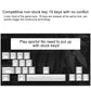 Frendorf | YINDIAO V2 Mechanische Gaming Tastatur Maus Set (Weiß Regenbogenlicht)