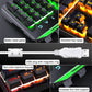 Frendorf | YINDIAO V2 Mechanische Gaming Tastatur Maus Set (Weiß Regenbogenlicht)