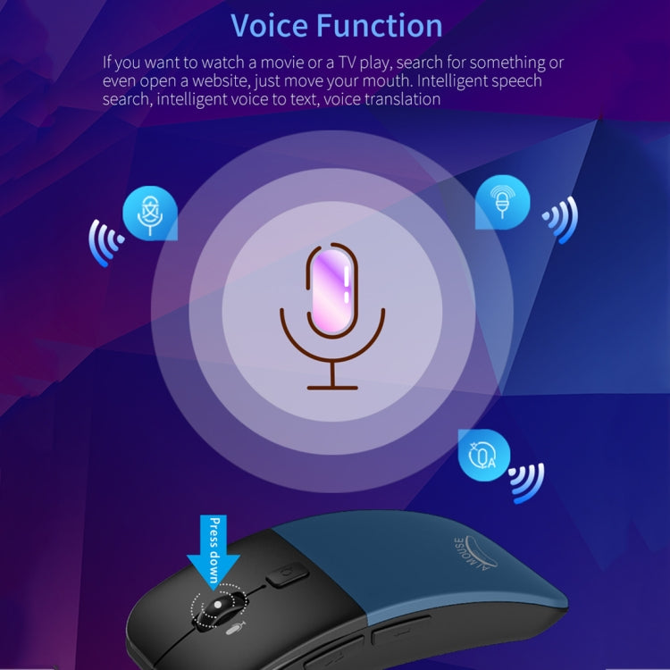 Frendorf | Boeleo BM01 Smart Voice Language Translation Wireless Mouse (Blau)