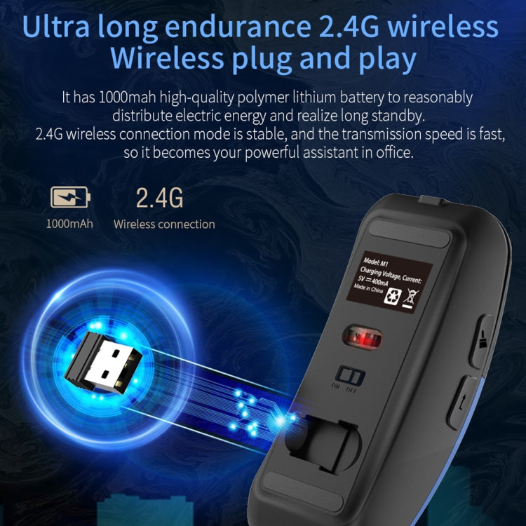 Frendorf | Boeleo BM01 Smart Voice Language Translation Wireless Mouse (Blau)