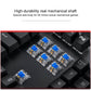 Frendorf | YINDIAO Elektroplattierung Punk Mischlicht USB Mechanische Gaming Kabelgebunden Tastatur, Blauer Schaft (Weiß)