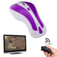 Frendorf | PR-01 6D Gyroskop Fly Air Maus 2.4G USB Empfänger 1600 DPI Wireless Optical Maus für Computer PC Android Smart TV Box (Lila + Weiß)