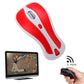 Frendorf | PR-01 6D Gyroskop Fly Air Maus 2.4G USB Empfänger 1600 DPI Wireless Optical Maus für Computer PC Android Smart TV Box (Rot + Weiß)