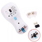 Frendorf | PR-01 6D Gyroskop Fly Air Maus 2.4G USB Empfänger 1600 DPI Wireless Optical Maus für Computer PC Android Smart TV Box (Rot + Weiß)