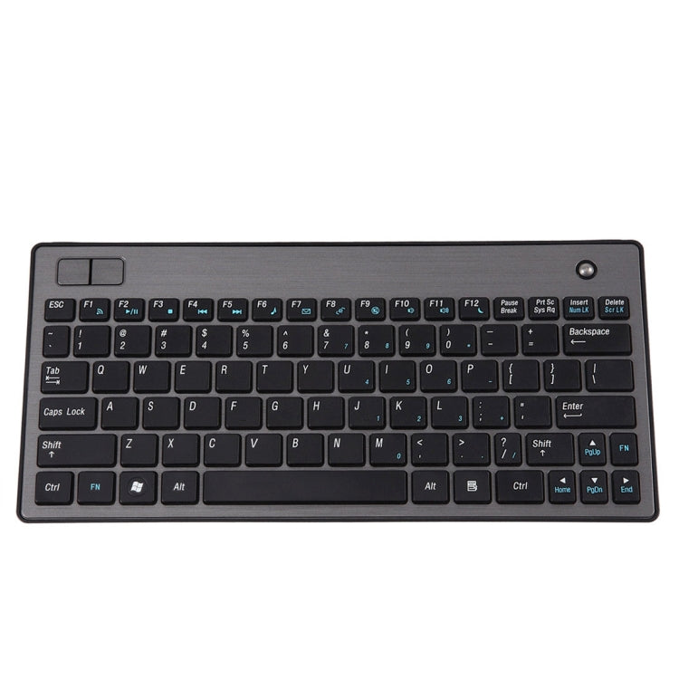 Frendorf | MC Saite Combo7126 Bluetooth 85 Tasten Tastatur mit Trackball für Windows / iOS / Android (Schwarz)
