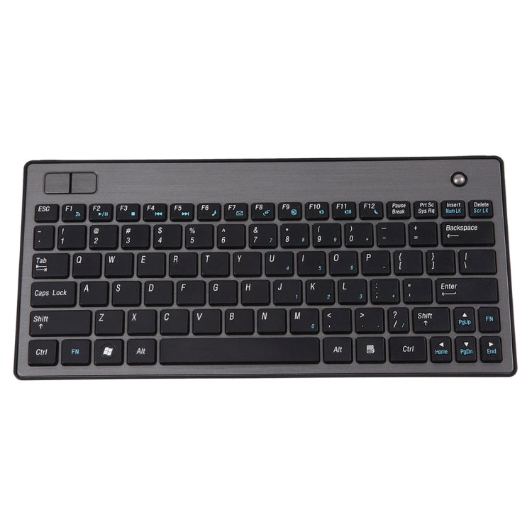 Frendorf | MC Saite Combo7126 Bluetooth 85 Tasten Tastatur mit Trackball für Windows / iOS / Android (Schwarz)