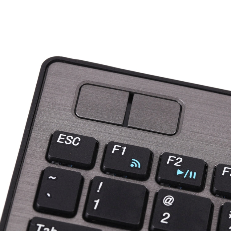 Frendorf | MC Saite Combo7126 Bluetooth 85 Tasten Tastatur mit Trackball für Windows / iOS / Android (Schwarz)
