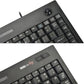 Frendorf | MC Saite MC-9712 Verdrahtete 88-Tasten Multimedia-Computer-Tastatur mit Trackball für Windows
