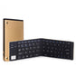 Frendorf | GK228 Ultradünnes Faltbares Bluetooth V3.0 Keyboard, Eingebauter Halter, Unterstützt Android / iOS / Windows System (Gold)