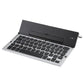 Frendorf | GK608 Ultradünnes Faltbares Bluetooth V3.0 Keyboard, Eingebauter Halter, Unterstützt Android / iOS / Windows System (Grau)
