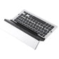 Frendorf | GK608 Ultradünnes Faltbares Bluetooth V3.0 Keyboard, Eingebauter Halter, Unterstützt Android / iOS / Windows System (Grau)