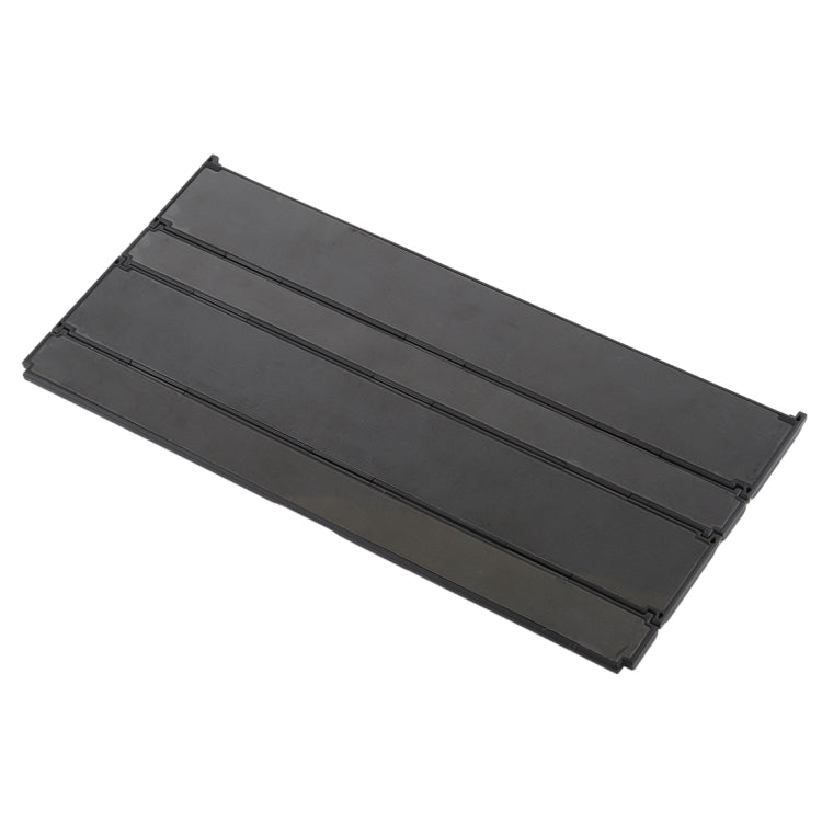 Frendorf | GK808 Ultra-dünnes Faltbares Bluetooth V3.0 Keyboard, Eingebauter Ständer, Unterstützt Android / iOS / Windows System (Schwarz)