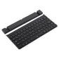 Frendorf | GK808 Ultra-dünnes Faltbares Bluetooth V3.0 Keyboard, Eingebauter Ständer, Unterstützt Android / iOS / Windows System (Schwarz)