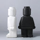 Frendorf | UniqueDisplay - Gepunktete Robot Blumenvasenfigur