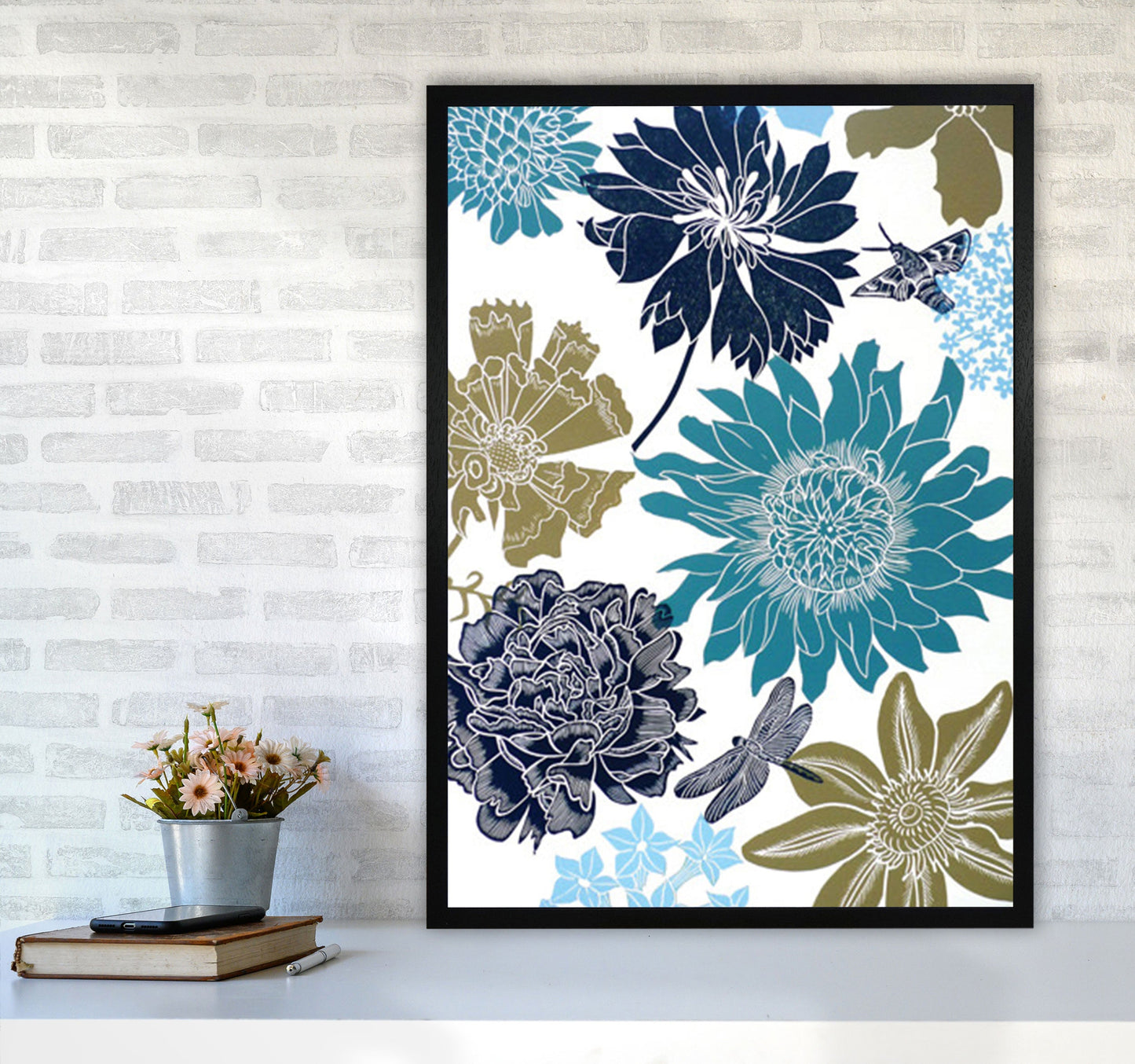 CottageGarden 9 Postkarten Kunstdruck