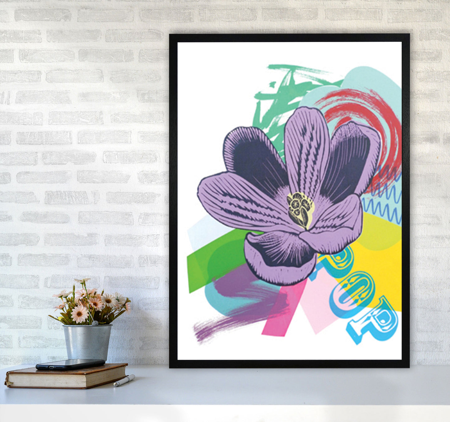 Crocus 1 Serie 1 Kunstdruck