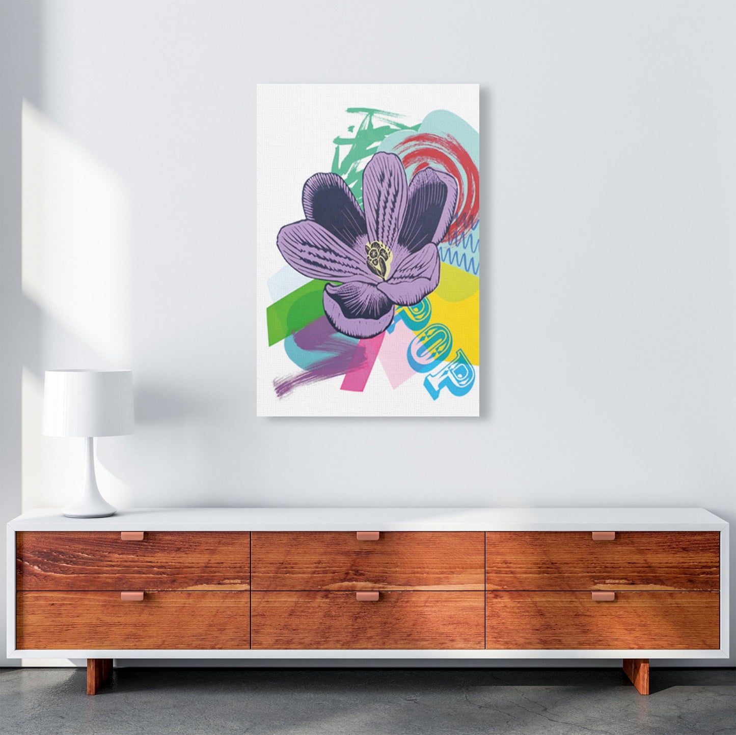 Crocus 1 Serie 1 Kunstdruck