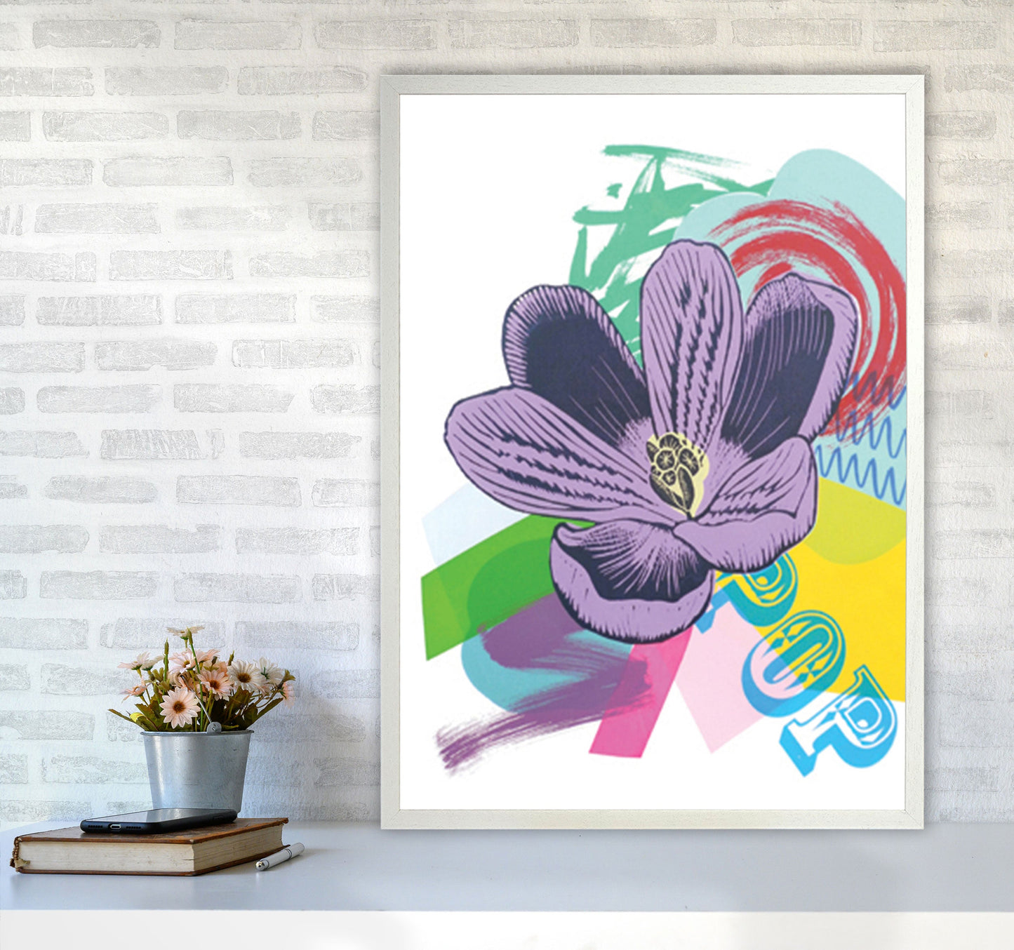 Crocus 1 Serie 1 Kunstdruck