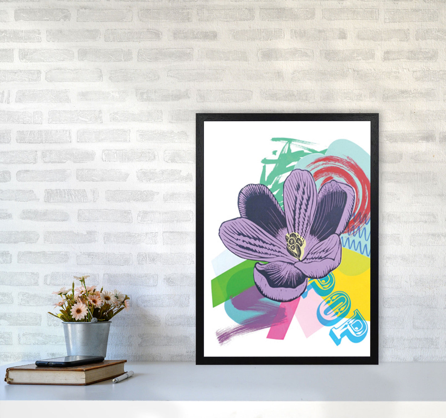 Crocus 1 Serie 1 Kunstdruck