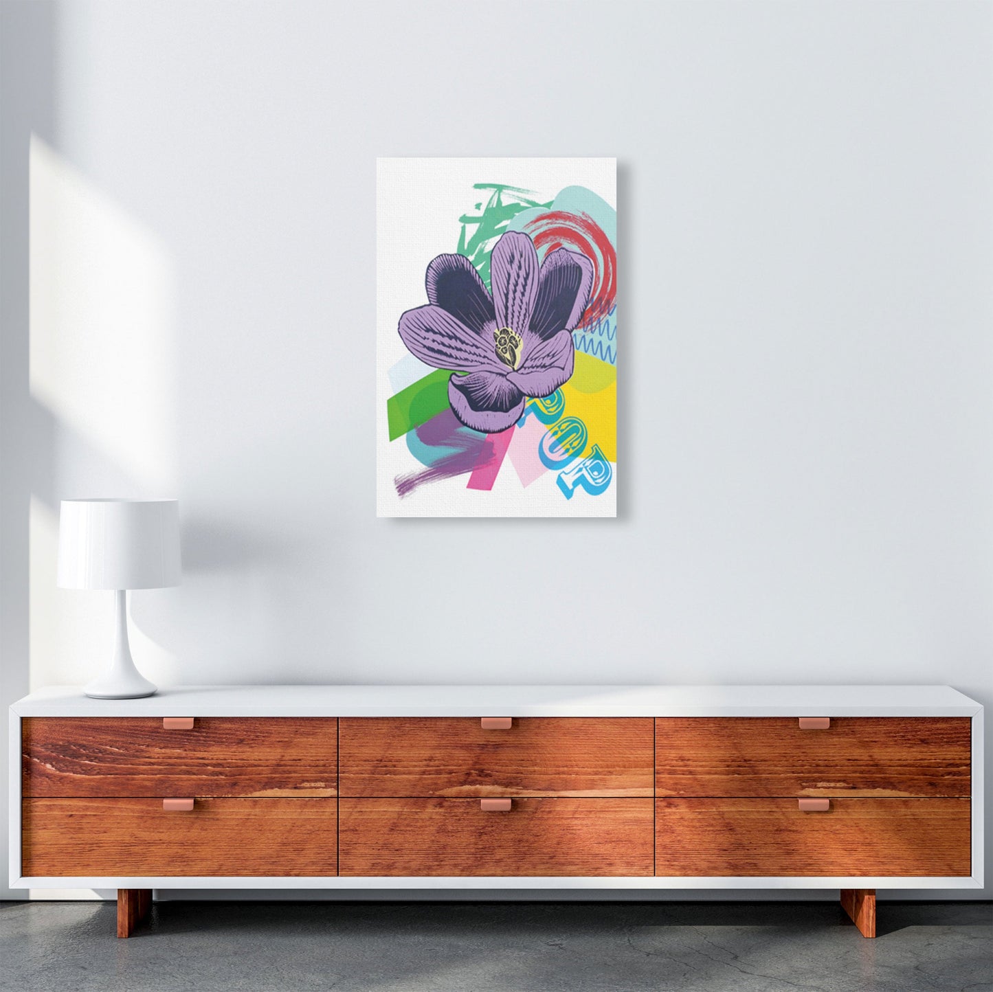 Crocus 1 Serie 1 Kunstdruck