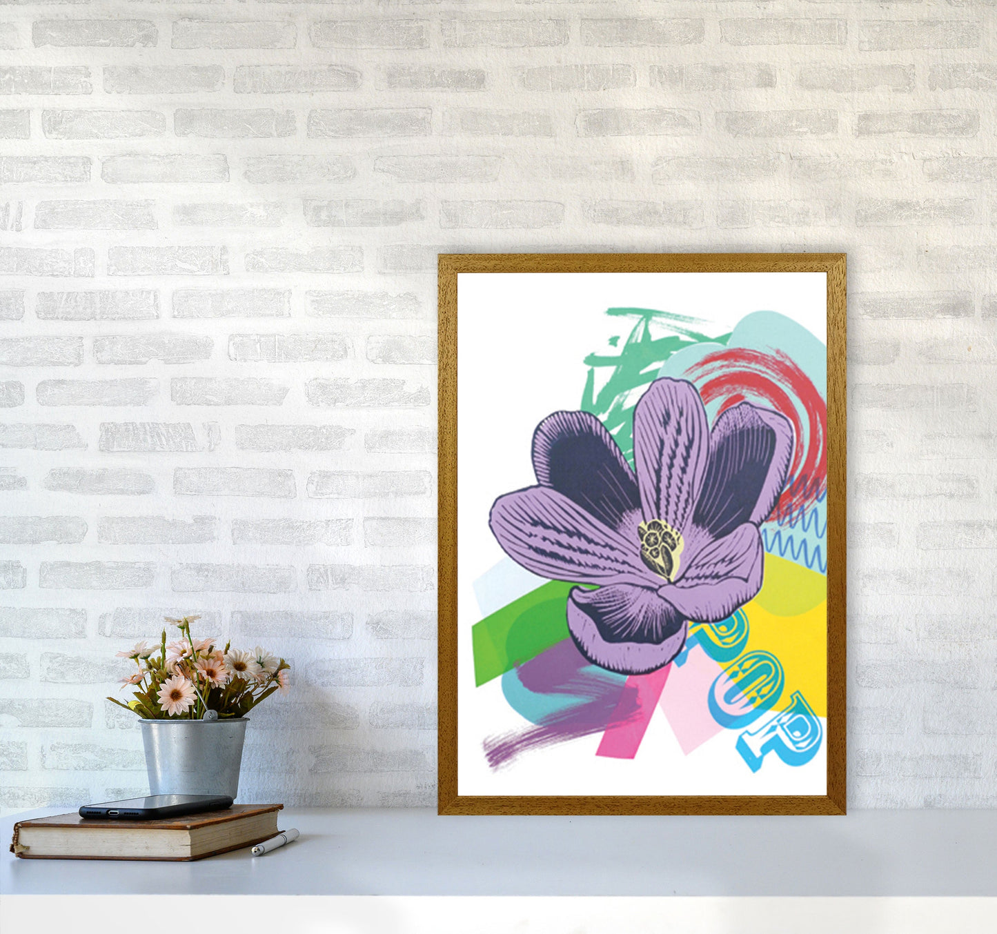 Crocus 1 Serie 1 Kunstdruck