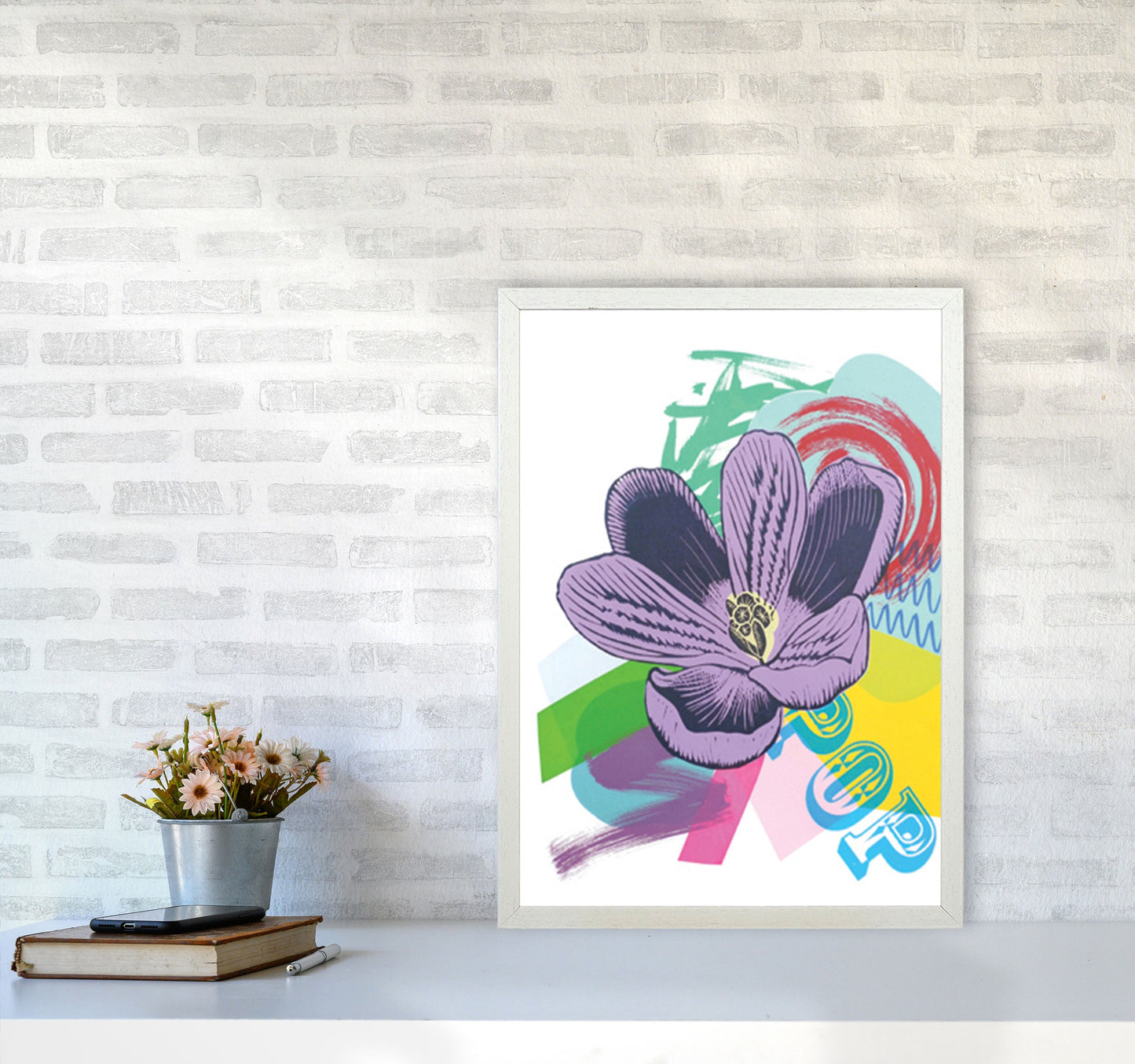 Crocus 1 Serie 1 Kunstdruck