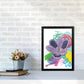 Crocus 1 Serie 1 Kunstdruck