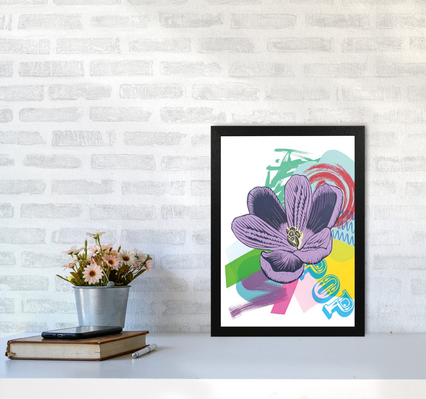 Crocus 1 Serie 1 Kunstdruck