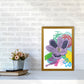 Crocus 1 Serie 1 Kunstdruck