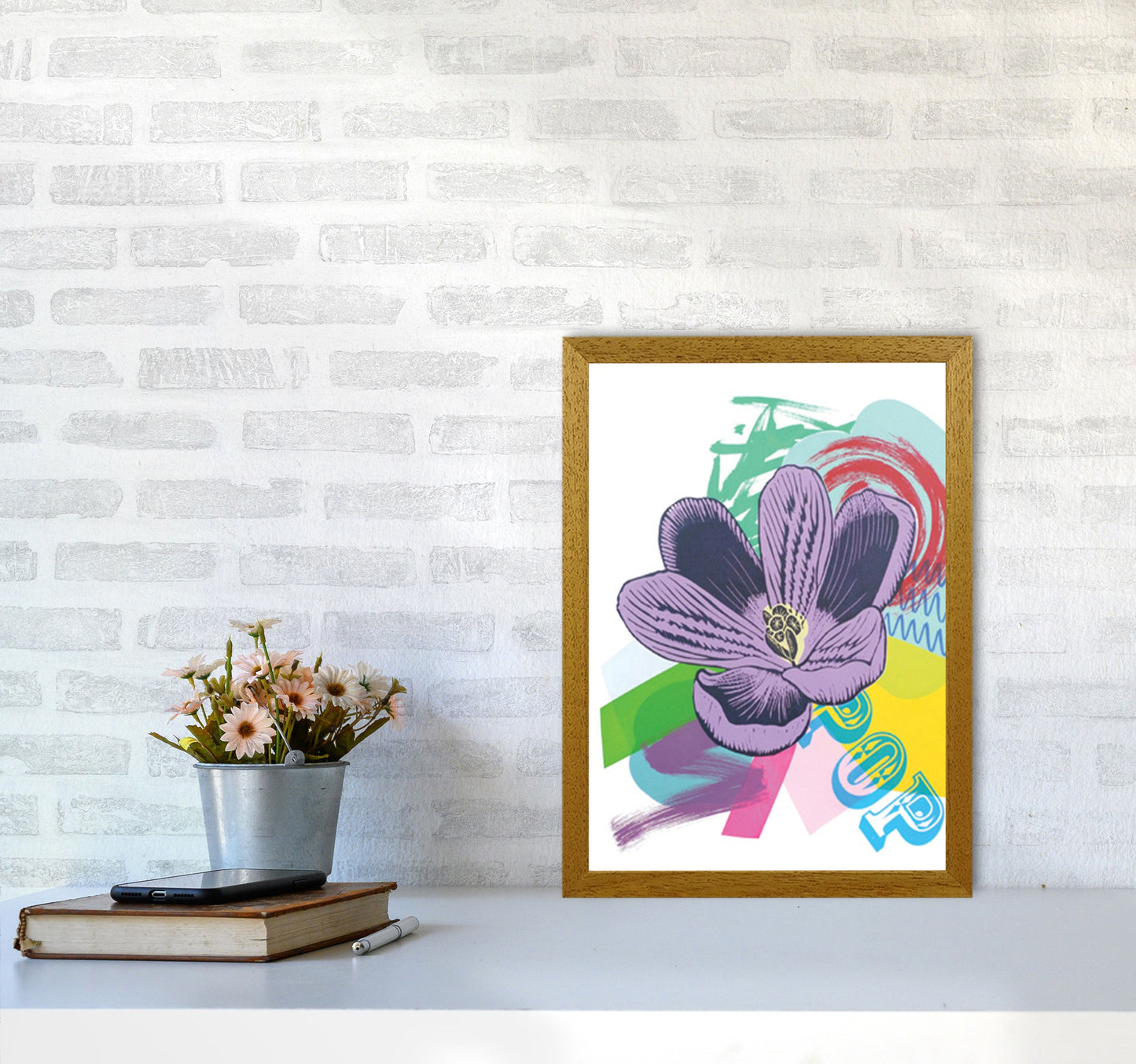 Crocus 1 Serie 1 Kunstdruck