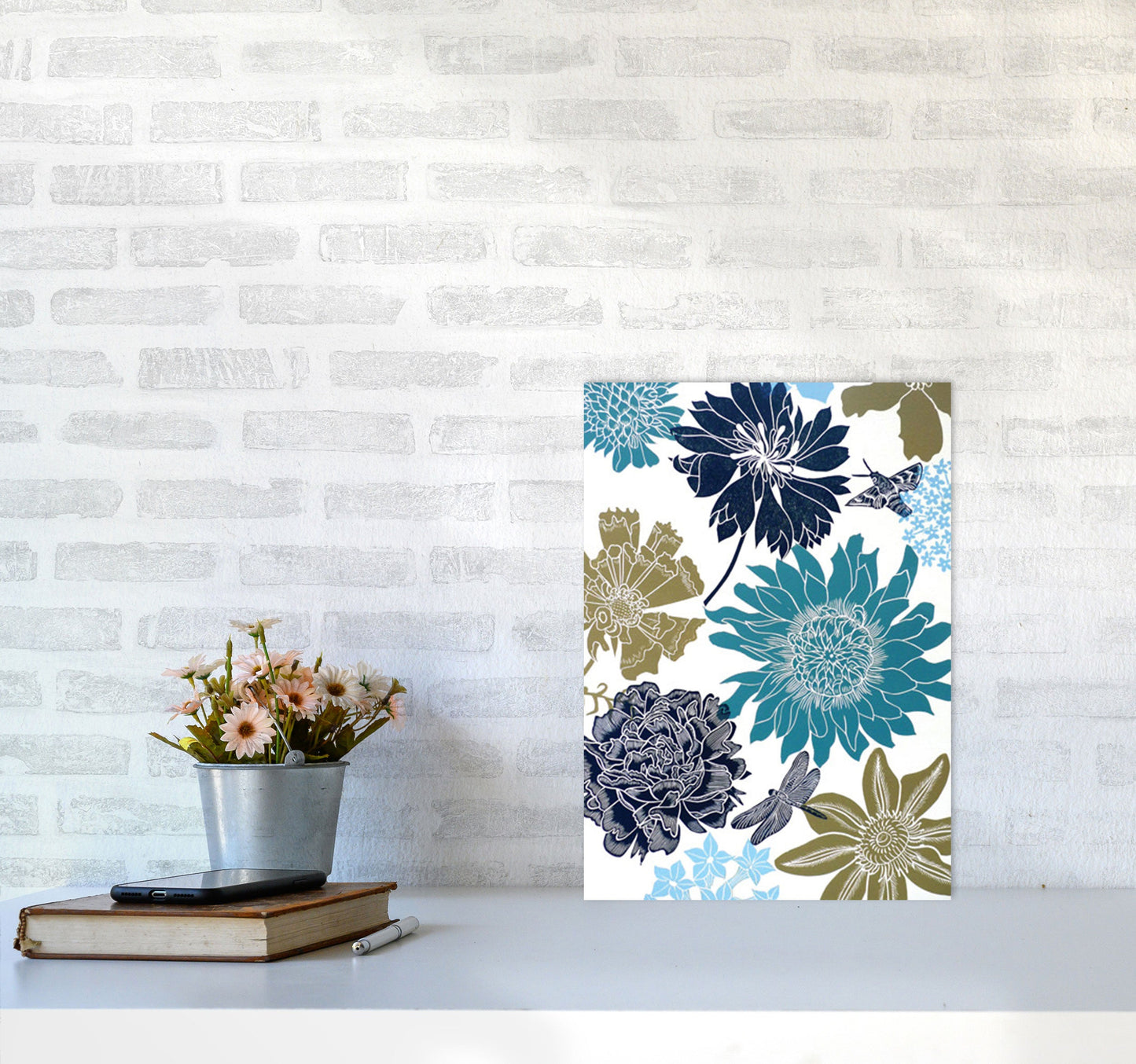 CottageGarden 9 Postkarten Kunstdruck