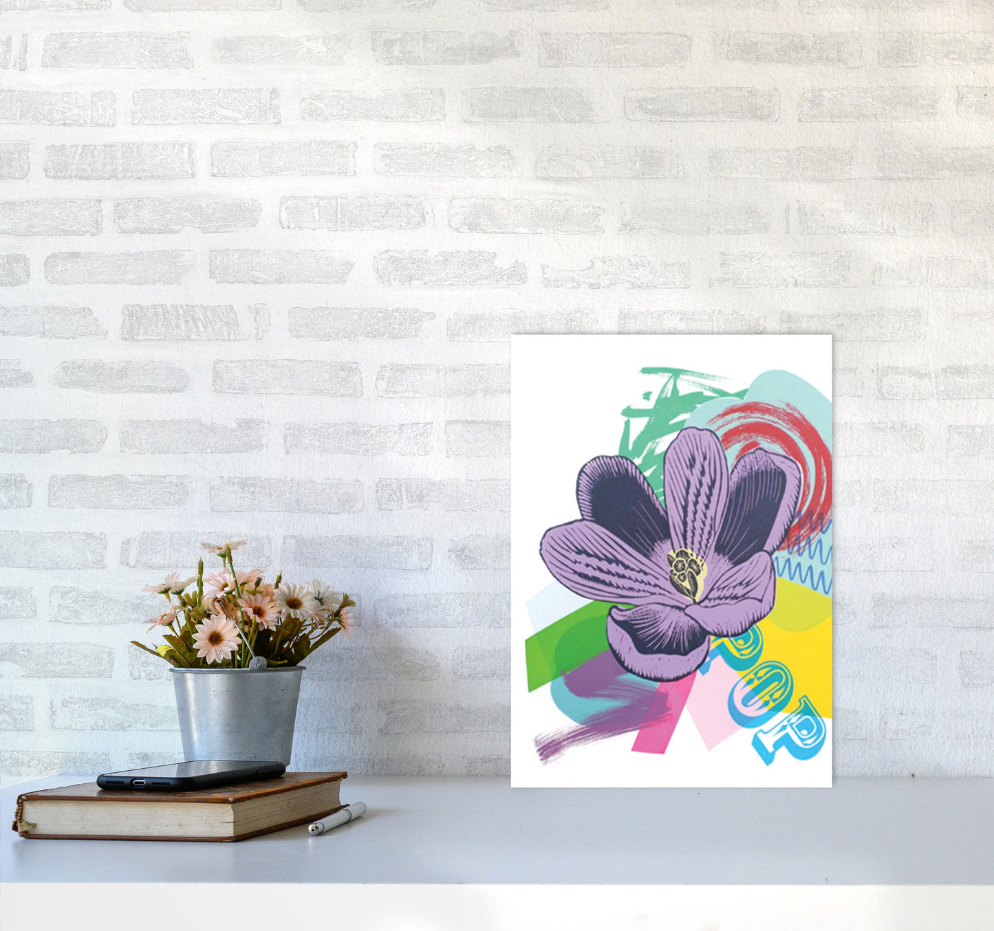 Crocus 1 Serie 1 Kunstdruck