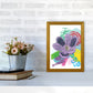 Crocus 1 Serie 1 Kunstdruck