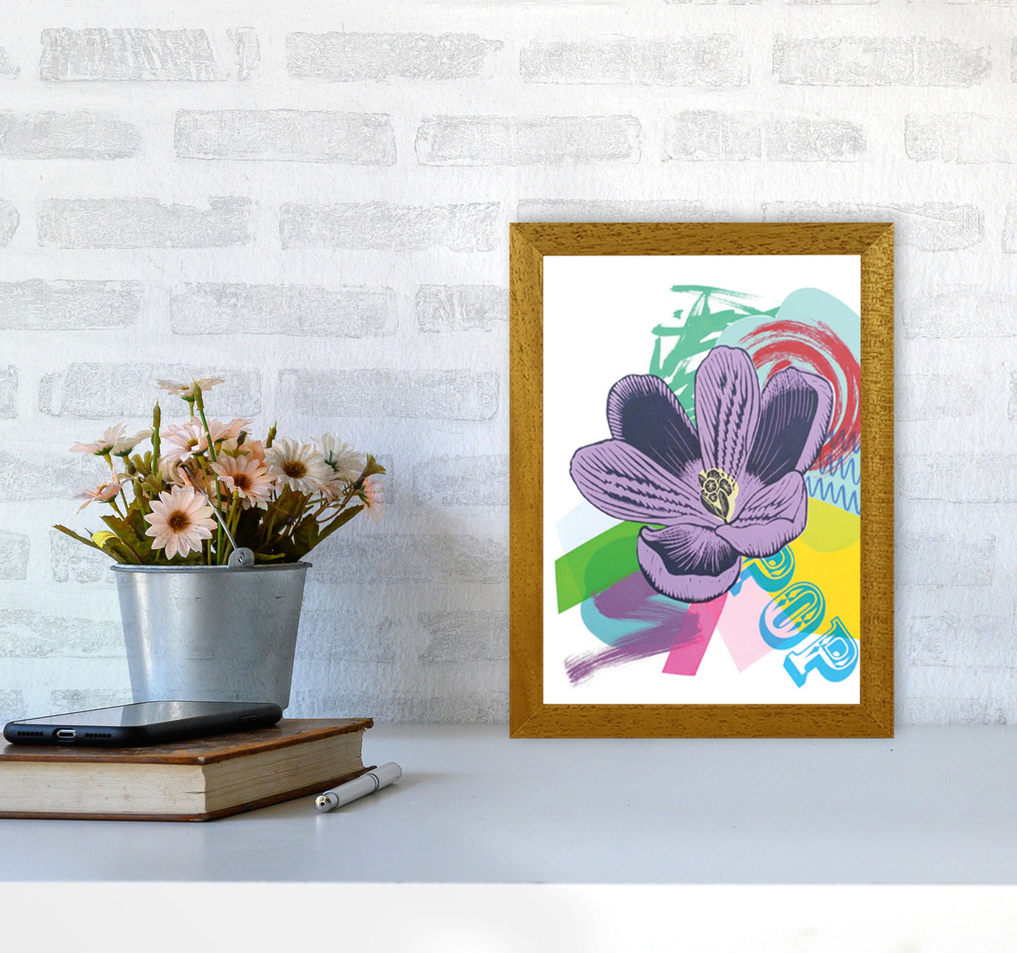 Crocus 1 Serie 1 Kunstdruck