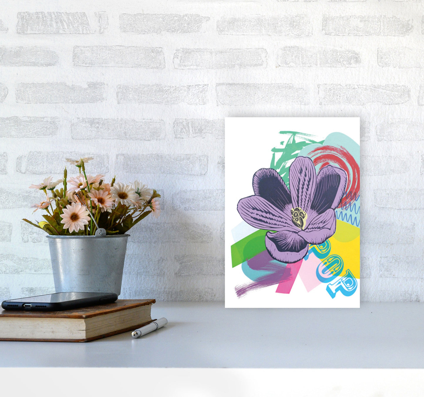 Crocus 1 Serie 1 Kunstdruck