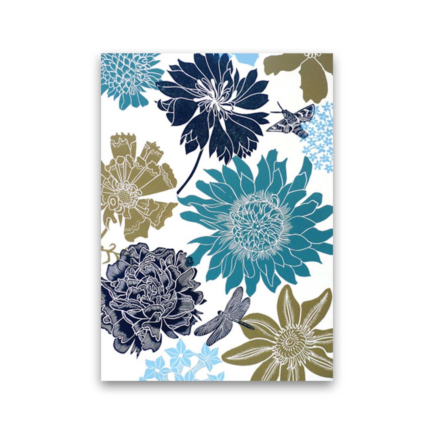 CottageGarden 9 Postkarten Kunstdruck