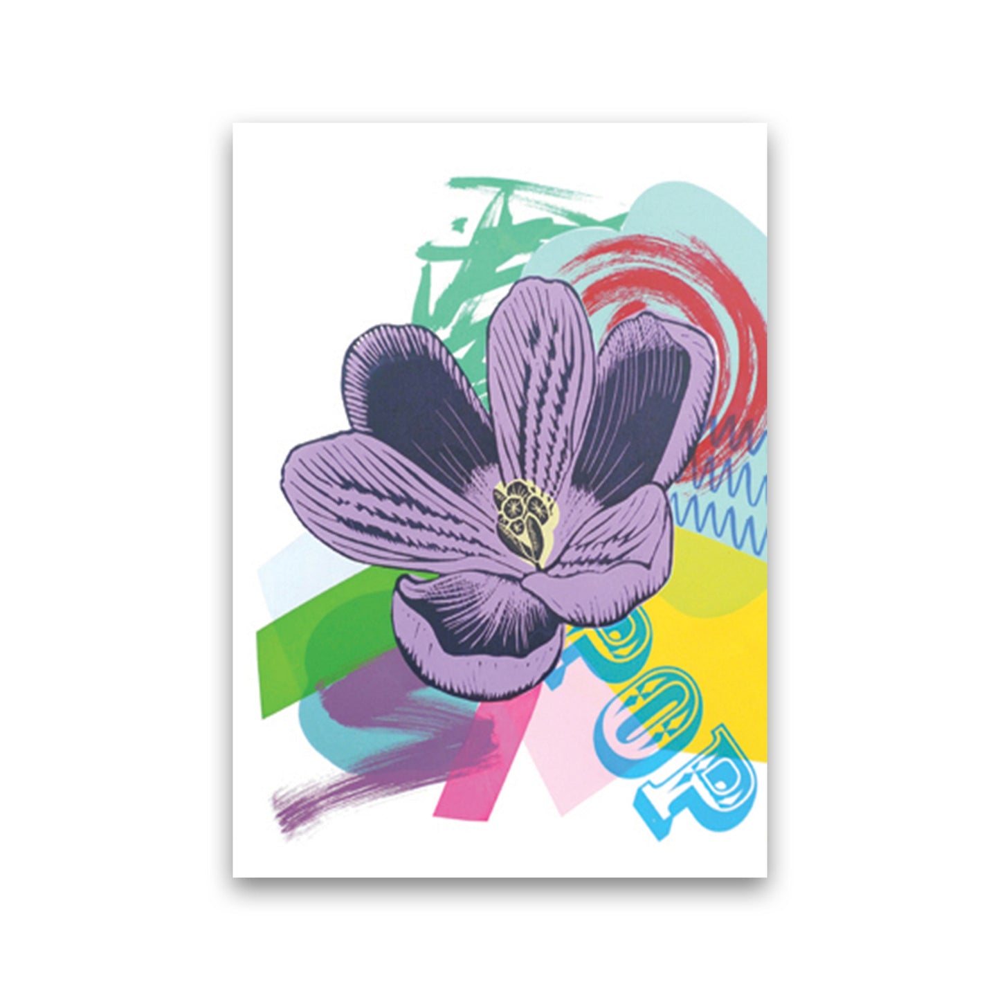 Crocus 1 Serie 1 Kunstdruck